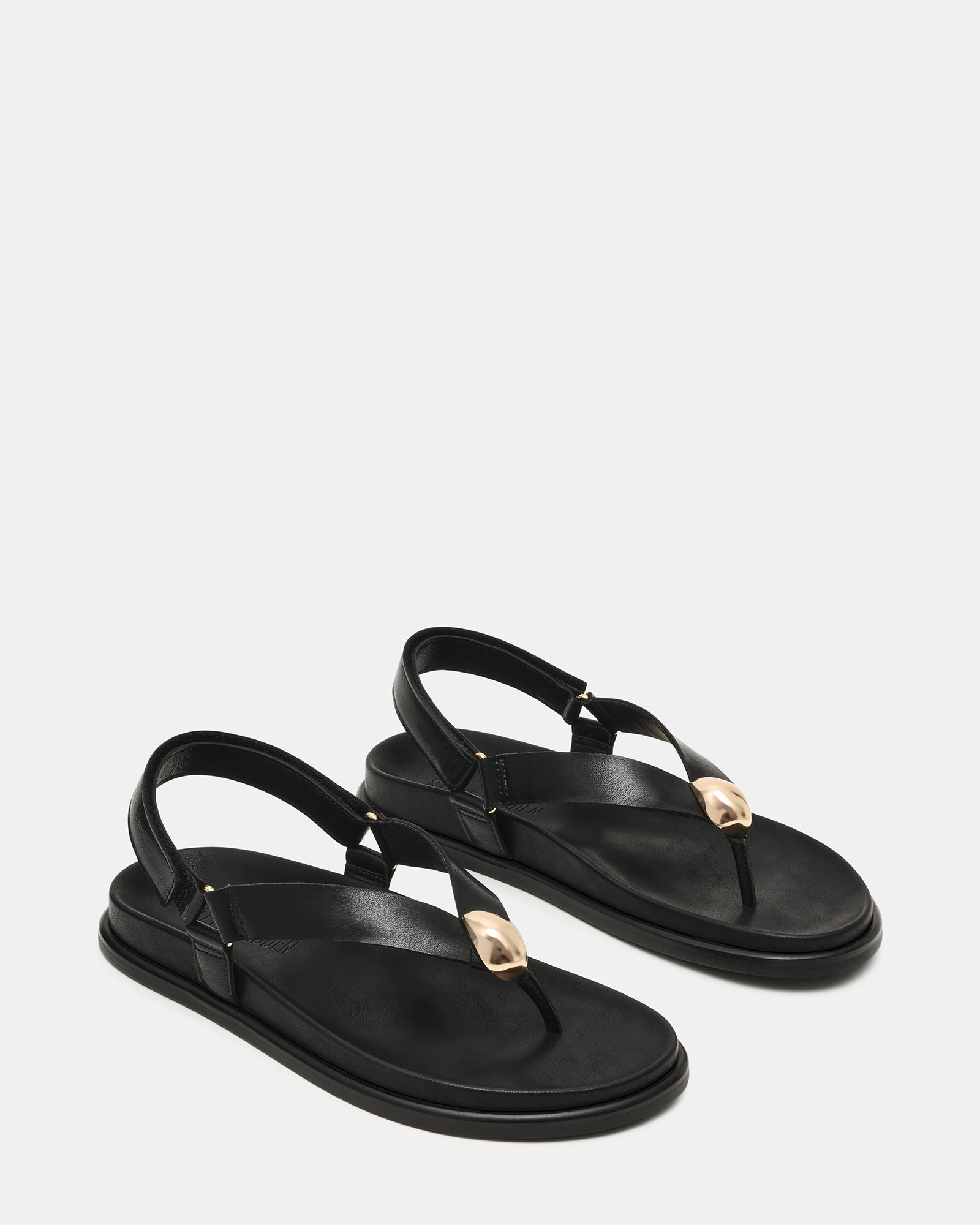 ELVIA BLACK LEATHER